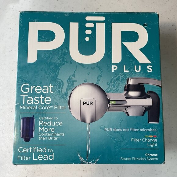 PUR Plus Faucet Water Filtration System - Horizontal - Open Box - Picture 1 of 9